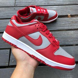 Nike Dunk Low x Retro Medium Grey Varsity Red UNLV Sneakers